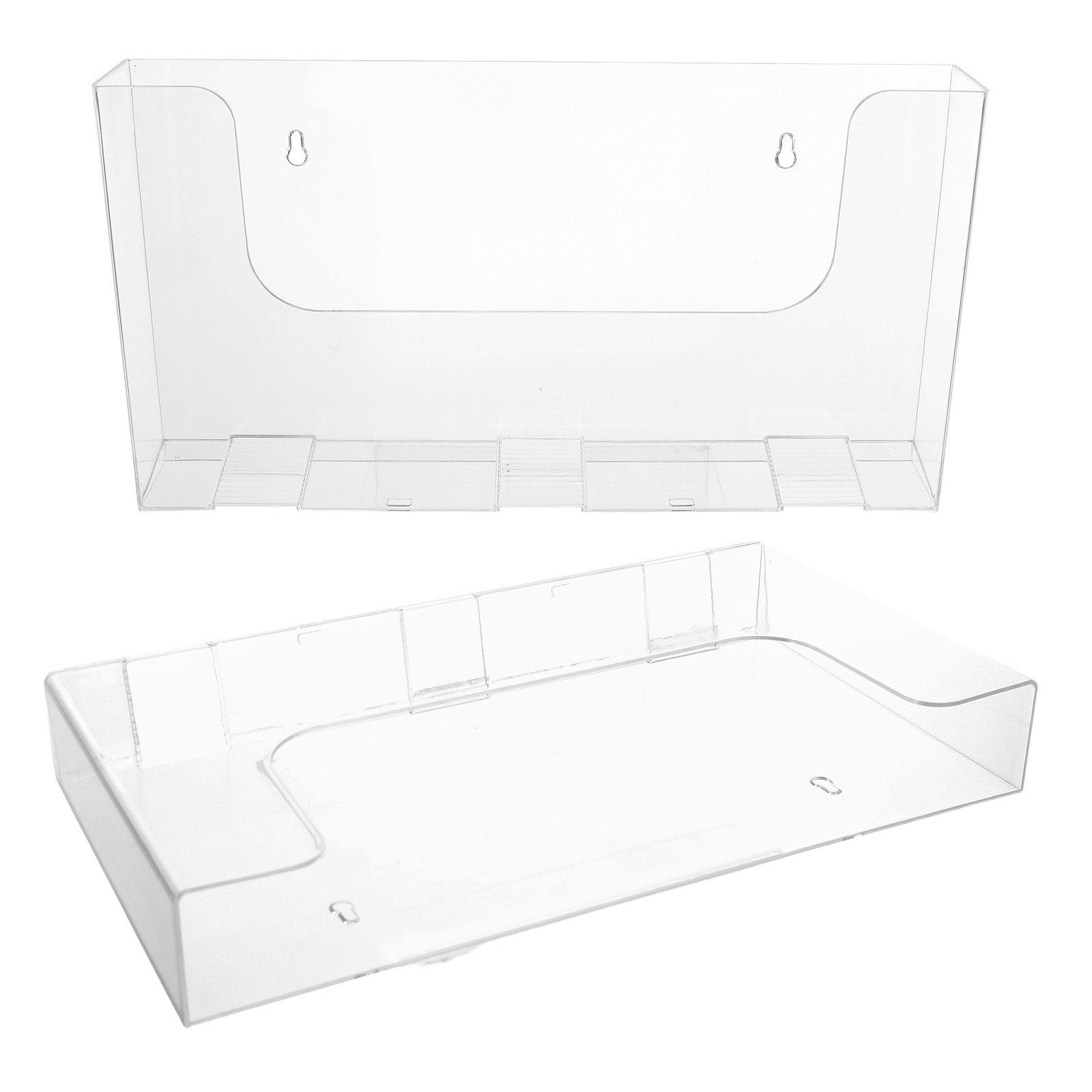 Magazine Holder Rack - 2 Adet Duvara Monte Dosya Tutucu