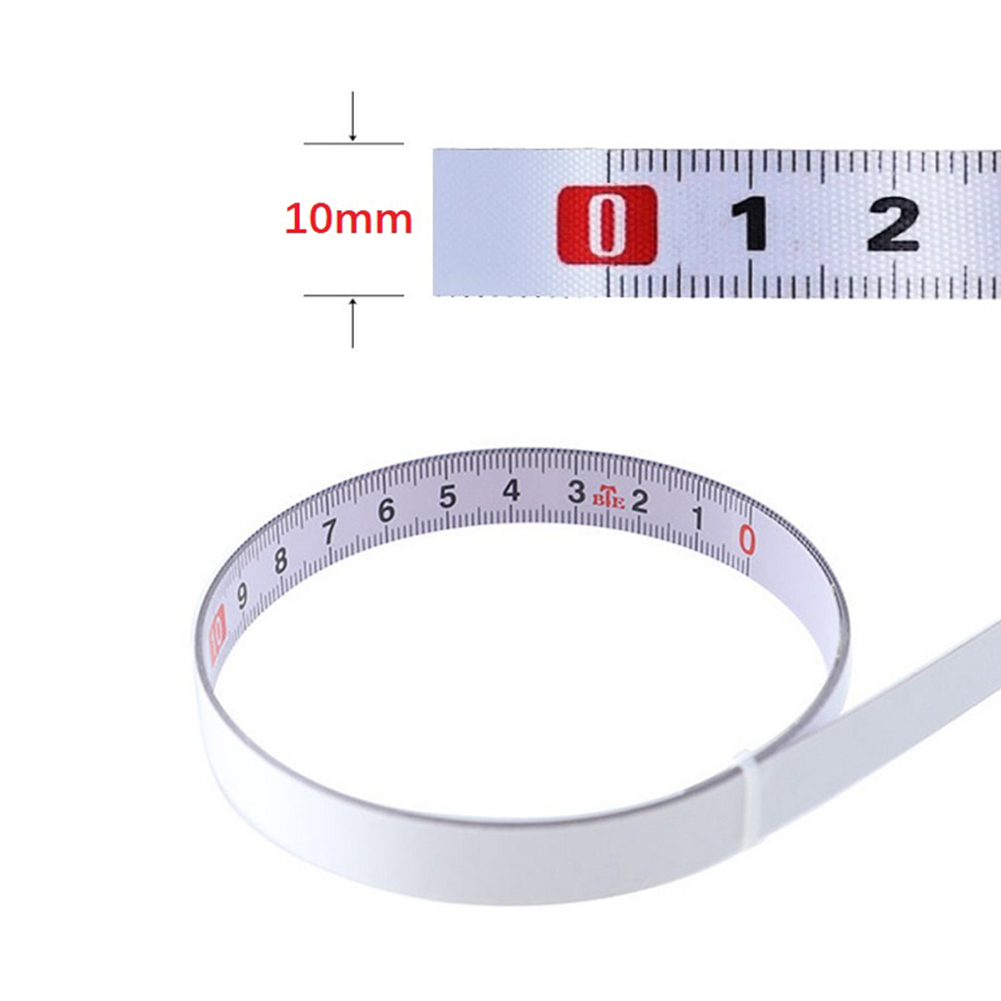 Tape Dispenser Weighted - Çelik Gönye Rayı Mezura 4M Kendinden