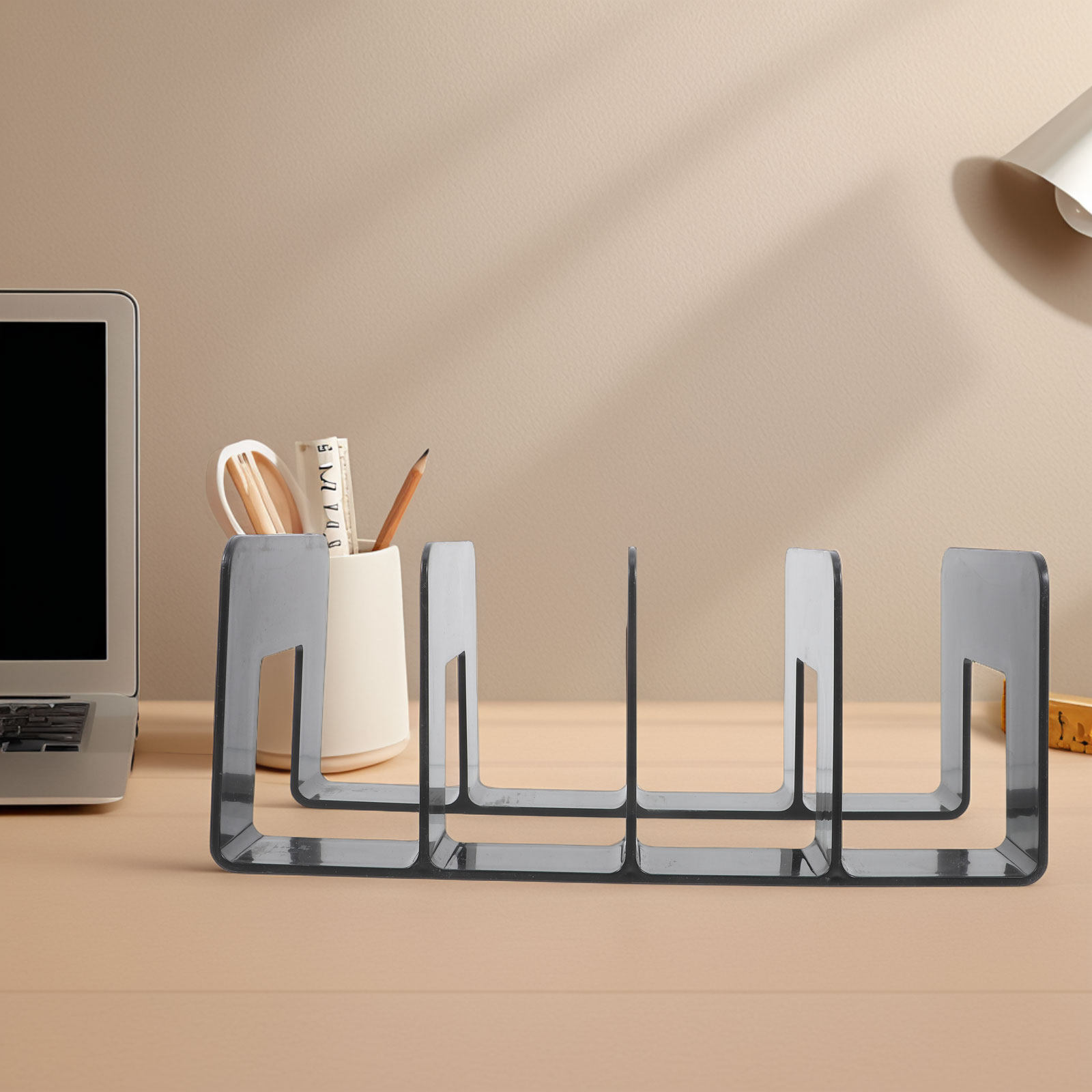 Magazine Holder Rack - Raf için Kitap Tutucu, Masaüstü Düzenleyici,