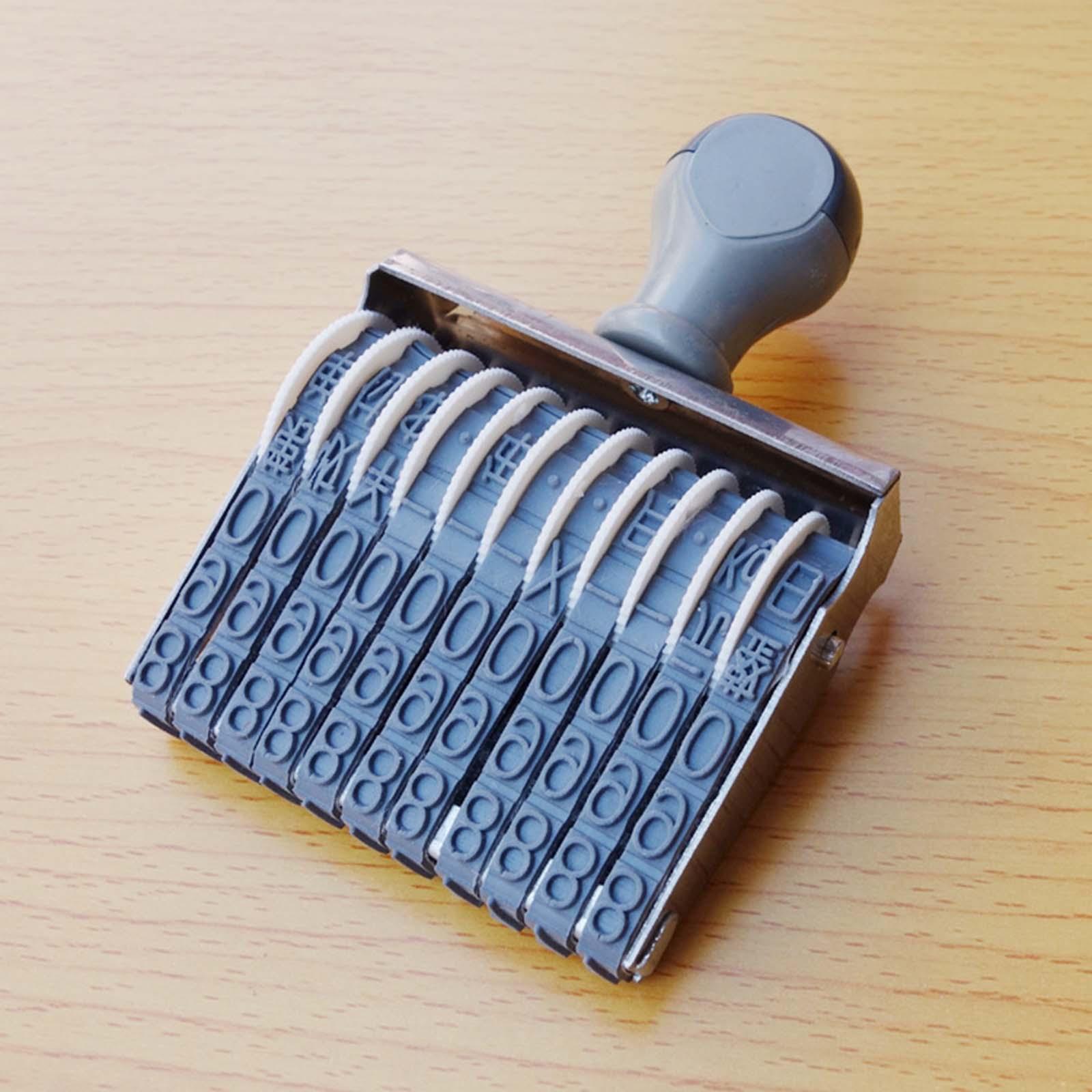 Kauçuk Numara Damgası Rulo Tar - Rubber Date Stamp incelemesi ve fiyatı