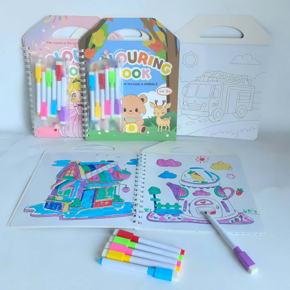 1 takım 16 sayfa Colorbook 1 a - Copic Marker Sketch incelemesi ve fiyatı