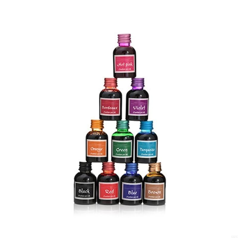 10 renk 1 şişe saf renkli 30 m - Fountain Pen Bottled Ink incelemesi ve fiyatı