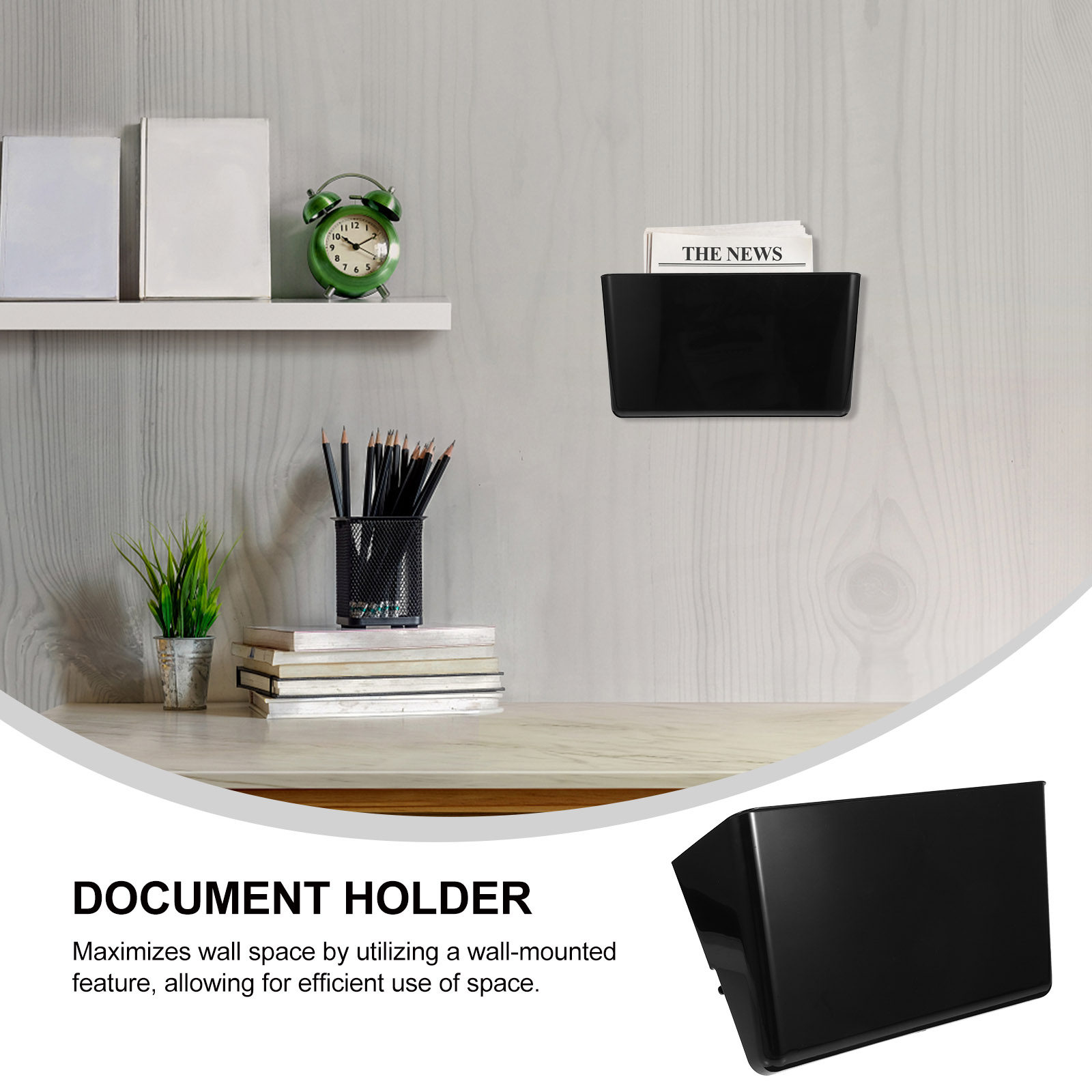 Duvara Monte Dosya Düzenleyici - Magazine Holder Rack incelemesi ve fiyatı