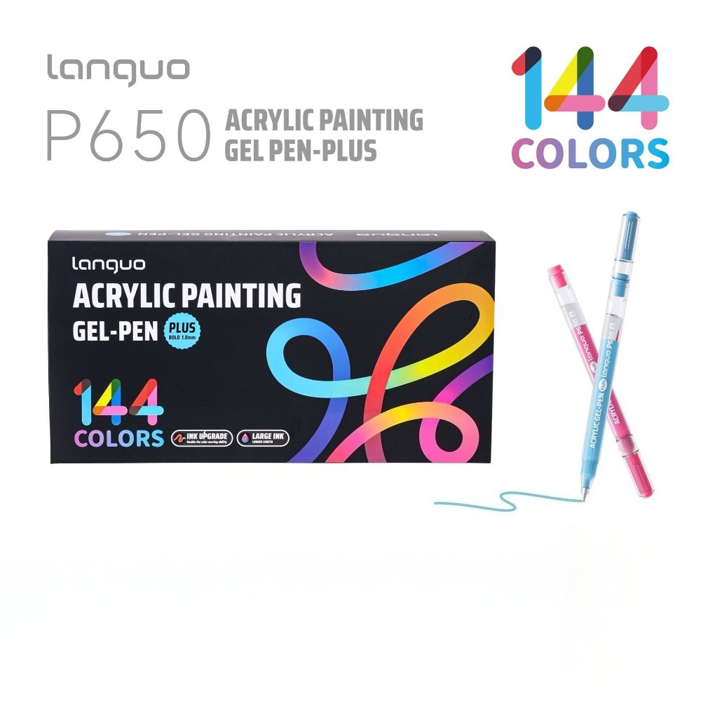 Languo P650 Akrilik Boya Jel K - Copic Marker Sketch incelemesi ve fiyatı