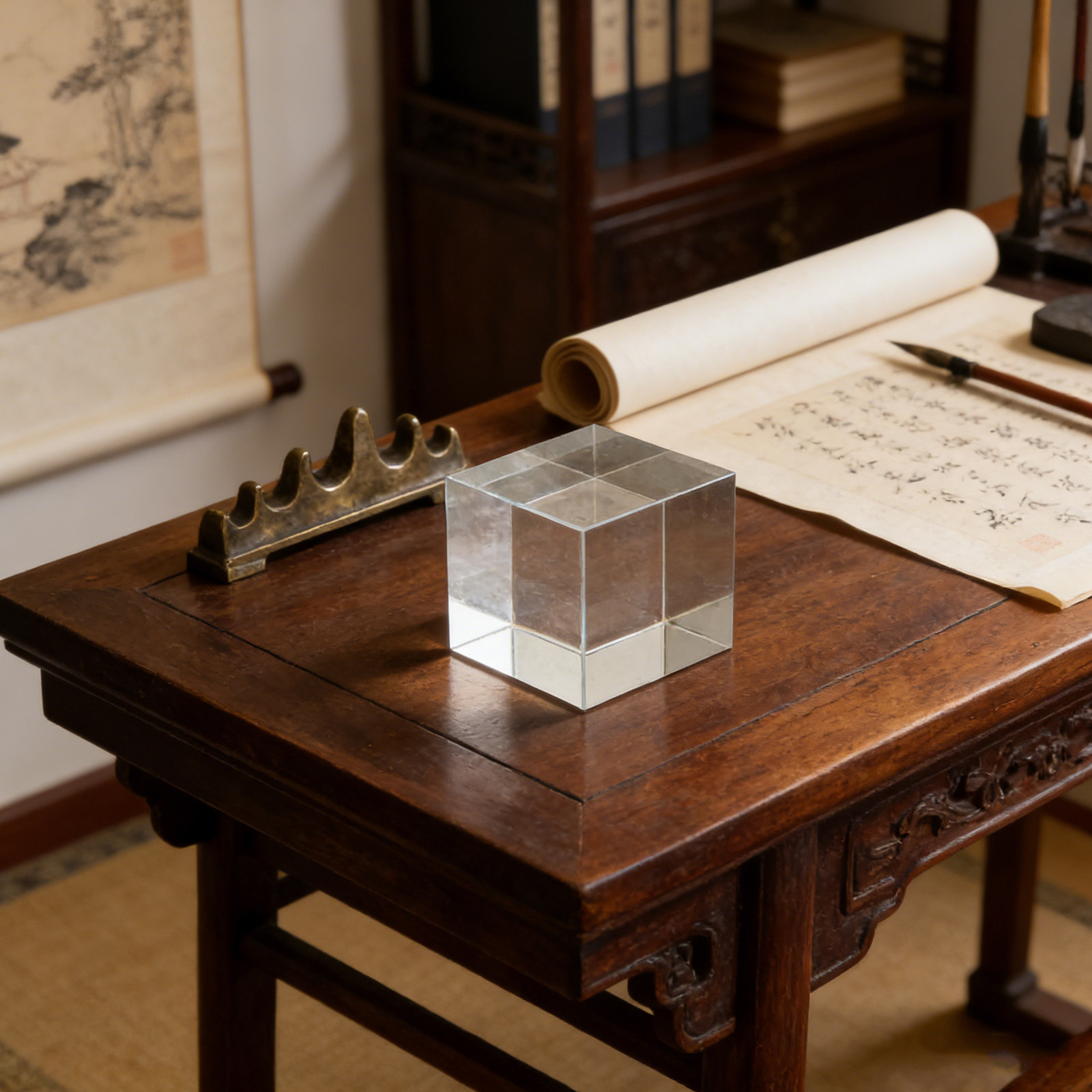 Kare Kristal Kağıt Ağırlığı, A - Book Weight Glass incelemesi ve fiyatı